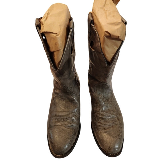 Boulet Canada Vintage pull-on leather boots size 10.5 M - Picture 2 of 14